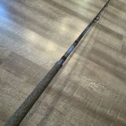 Seeker Black Steel 8’ Live Bait Rod 15-25 Deckhand Fishing Rod. 