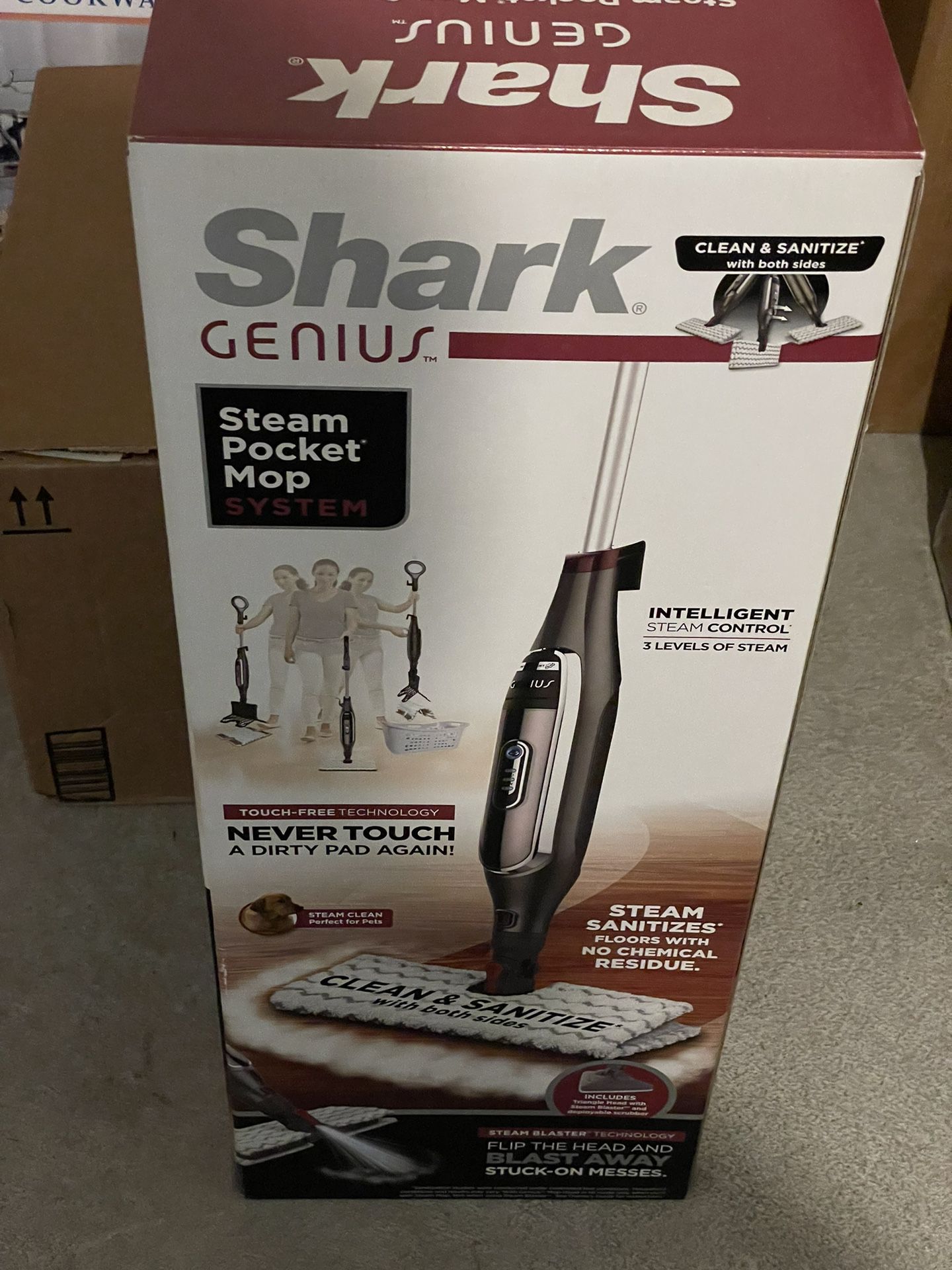 Shark Genius Steam Pocket Mop - NEW - $90 OBO