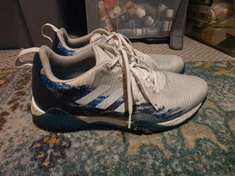 Adidas Codechaos Spikeless Golf Shoes Men's Size 11.5 White Crew Navy No Box