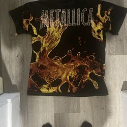 Vintage Metallica Shirt Bold 1995 Bloody Semen 