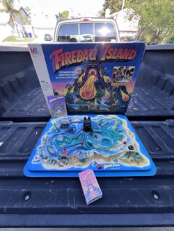 Vintage Fireball Island Board Game Milton Bradley 1986
