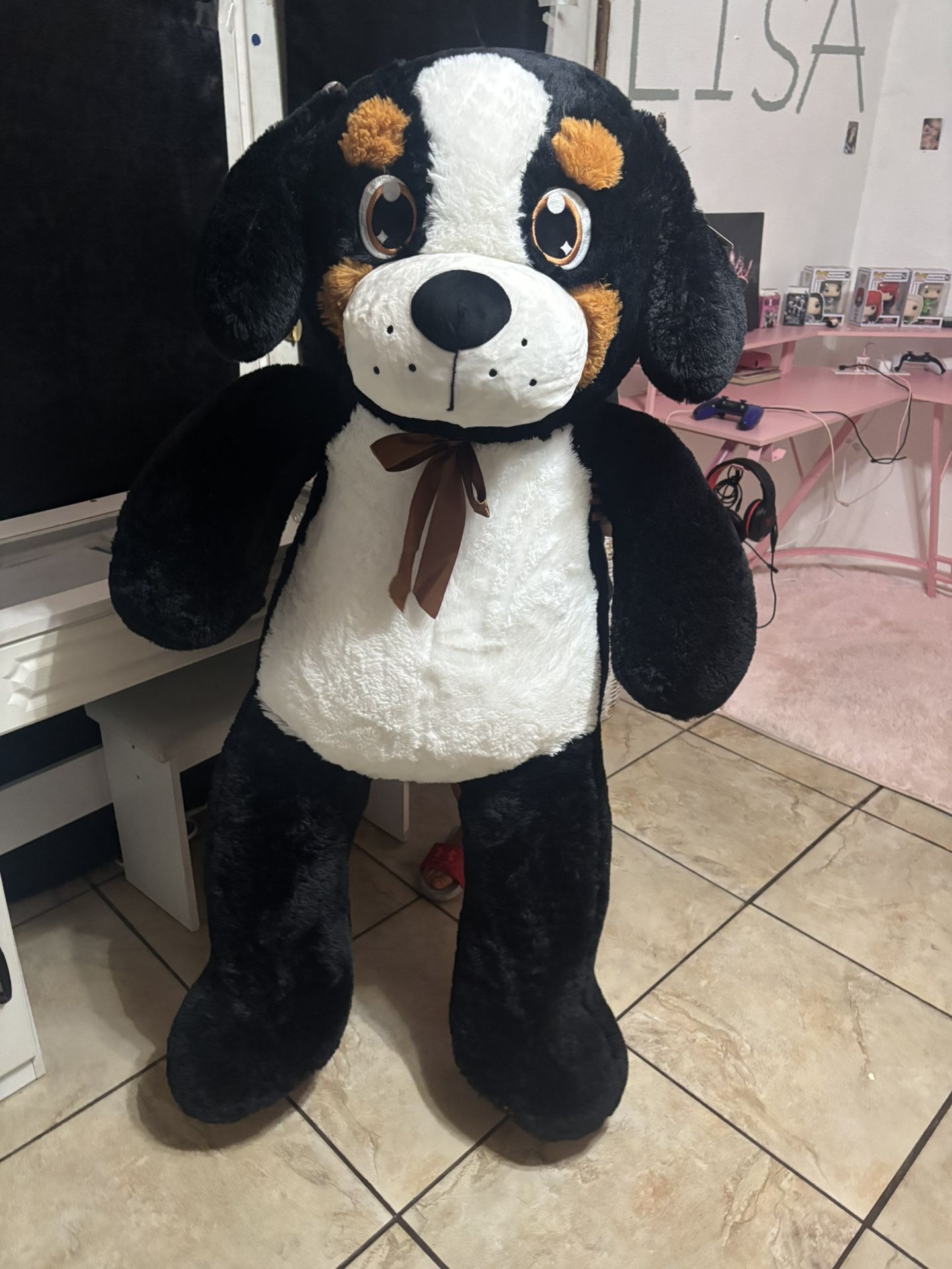 Large Stuffed Animal Dog 