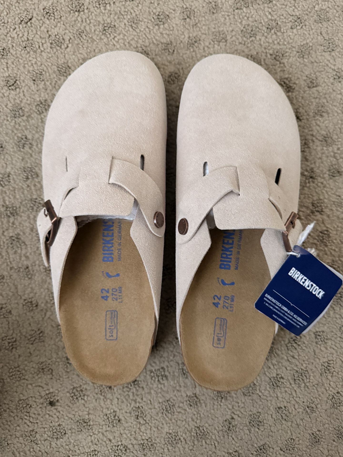 Birkenstock Boston Size 42 (Size 9)