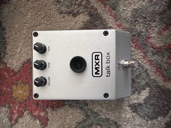 MXR talkbox