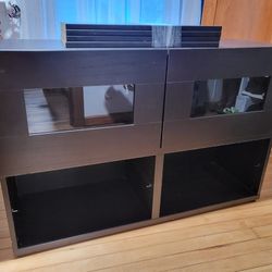 Storage Ikea Cabinets with Doors and Shelves