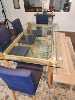 Glass Dining Table