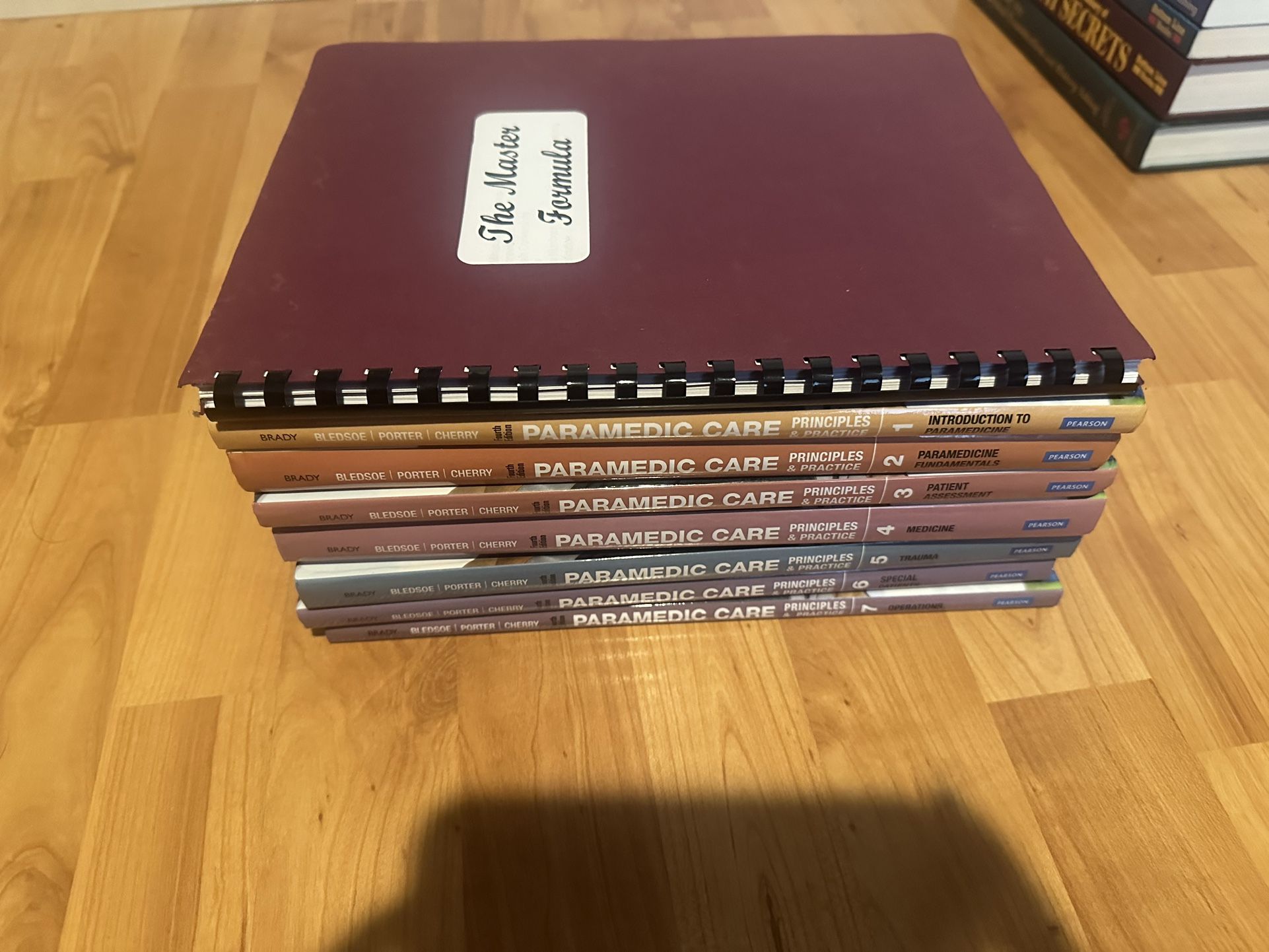 Paramedic Care Principles and Practice Textbooks
