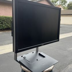 Dell 24” Flat Screen Computer Display Monitor - Model U2410F