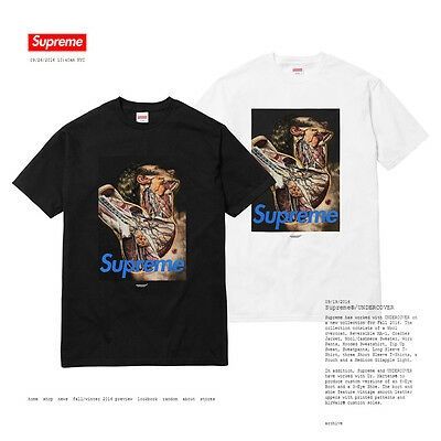 SUPREME UNDERCOVER ANATOMY T-SHIRT Sz MEDIUM