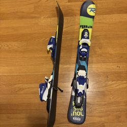 Kids Skis And Boots 3-6 Yrs