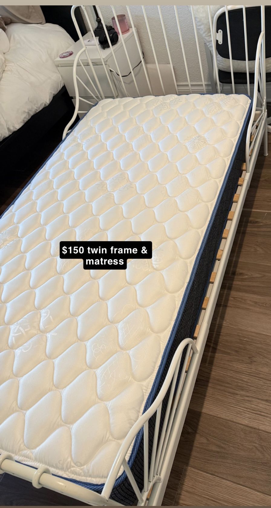 Twin Bed Frame And Mattress 