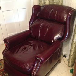Top Grain leather Recliner