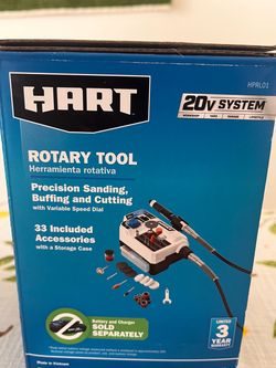 Hart 20V Rotary Tool with 33 Accessories