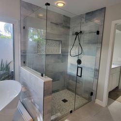 Beautiful Shower Door!!