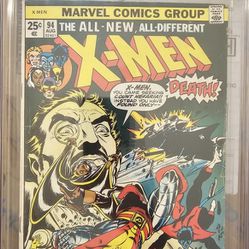 X-men #94 CGC 3.5 Graded Comic Book 