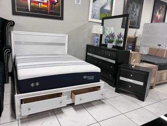 4pc Queen Bedroom Set 💖💖