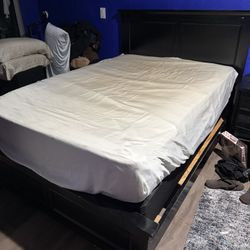 Bed + Dresser - Mattress not included