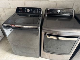 Washer Sansung. Dryer. LG.