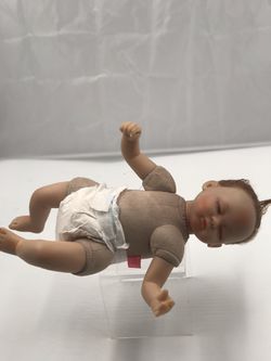 NPK collection 16 inch sleeping baby girl With diaper (no clothes)!
