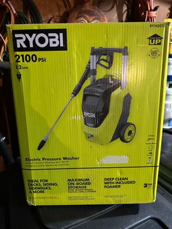 Ryobi 2100 PSI Electric Pressure Washer (New)