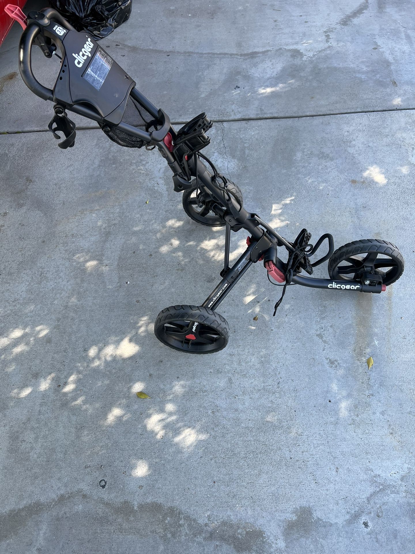 Clicgear 3.5+ Golf Push Cart