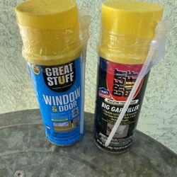 2-Great Stuff window door / Big Gap filler 