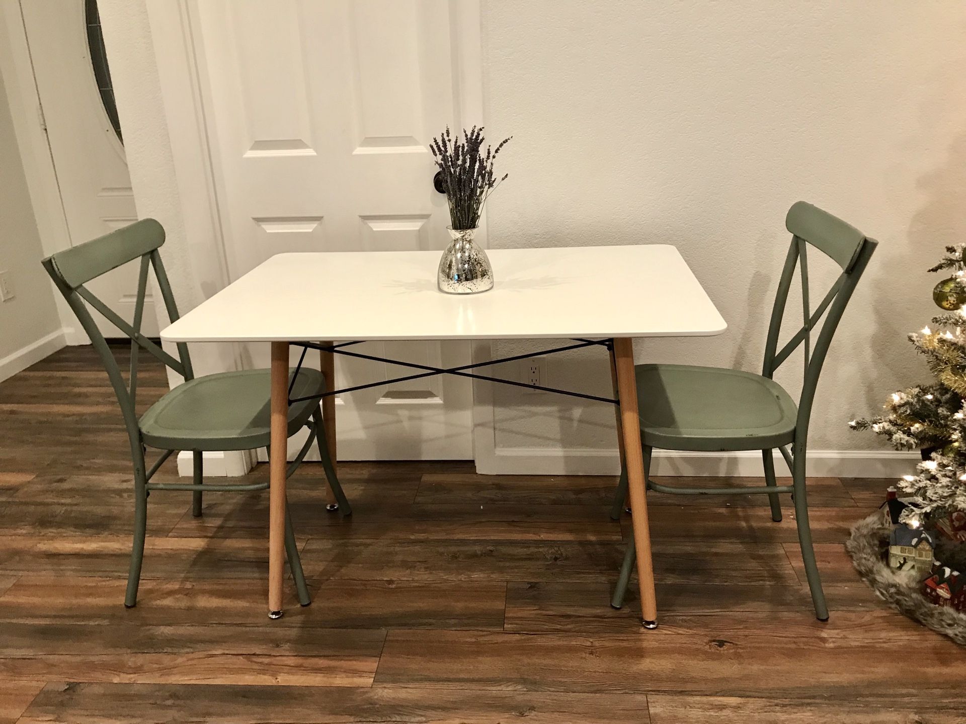 Brand new small dining set - table and 2 chairs