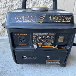 WEN 1000W Portable 2-Stroke Generator – Model 56105
