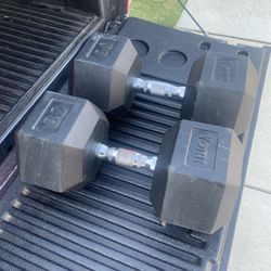 Hex Dumbbells 90lb Pair