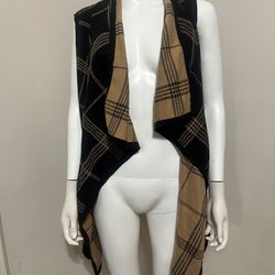 August silk Vest Cardigan 