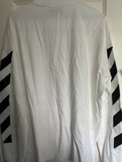 OFF WHITE L/S tee White size XL