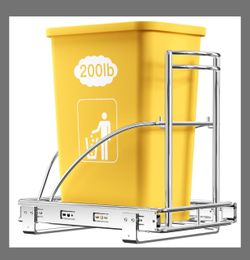 Pull out trash can -under cabinet