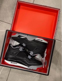 Air Jordan 4 red grey cements