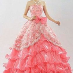Pink wedding Prom dress M