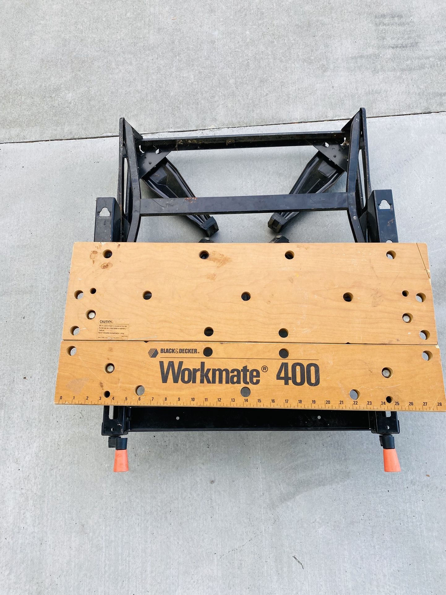 Portable Workbench, Workmate Folding Workbench, 550 lb. Capacity with Clamps for Woodworking (WM425-A)