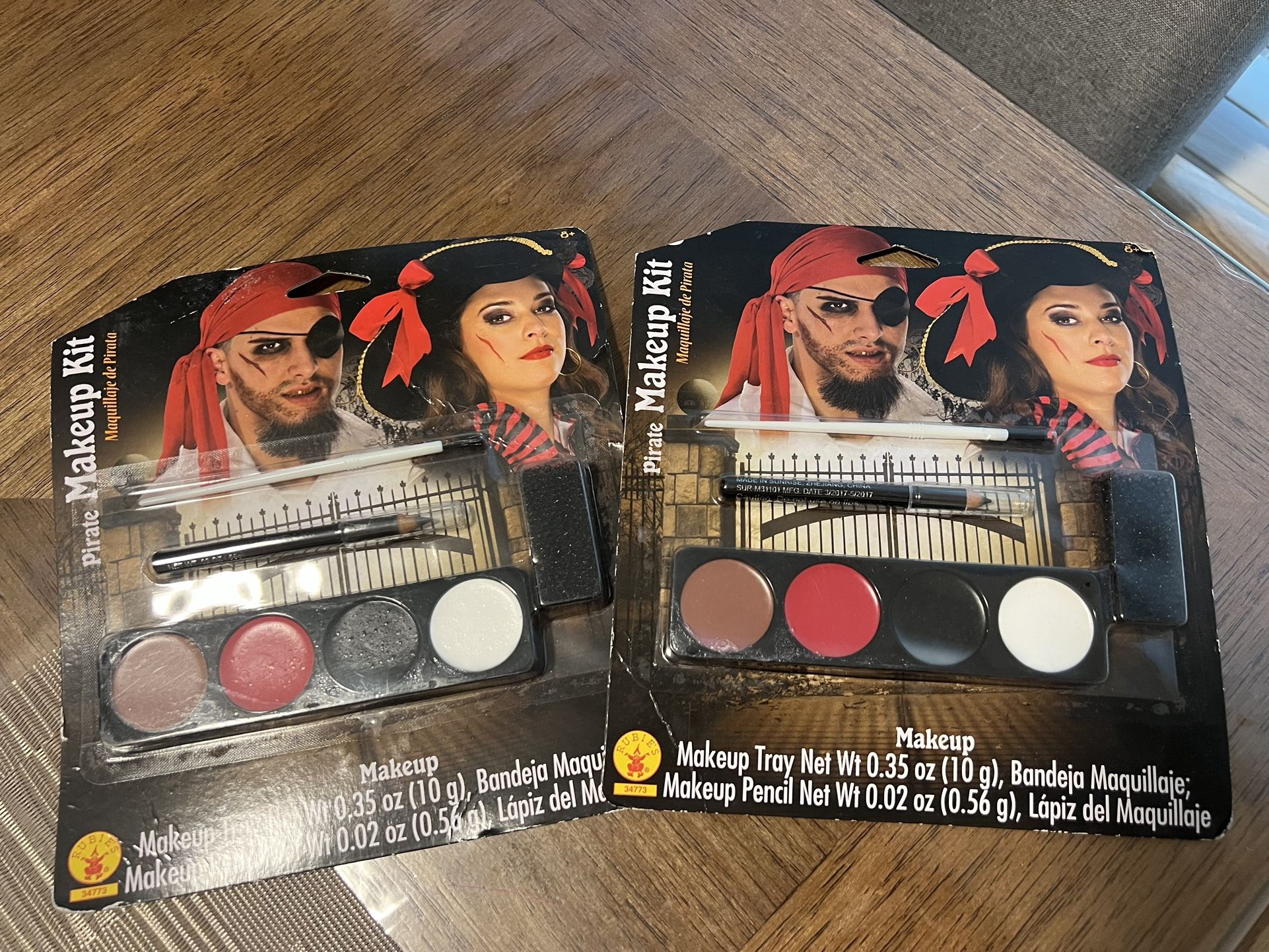 Halloween Makeup Trays