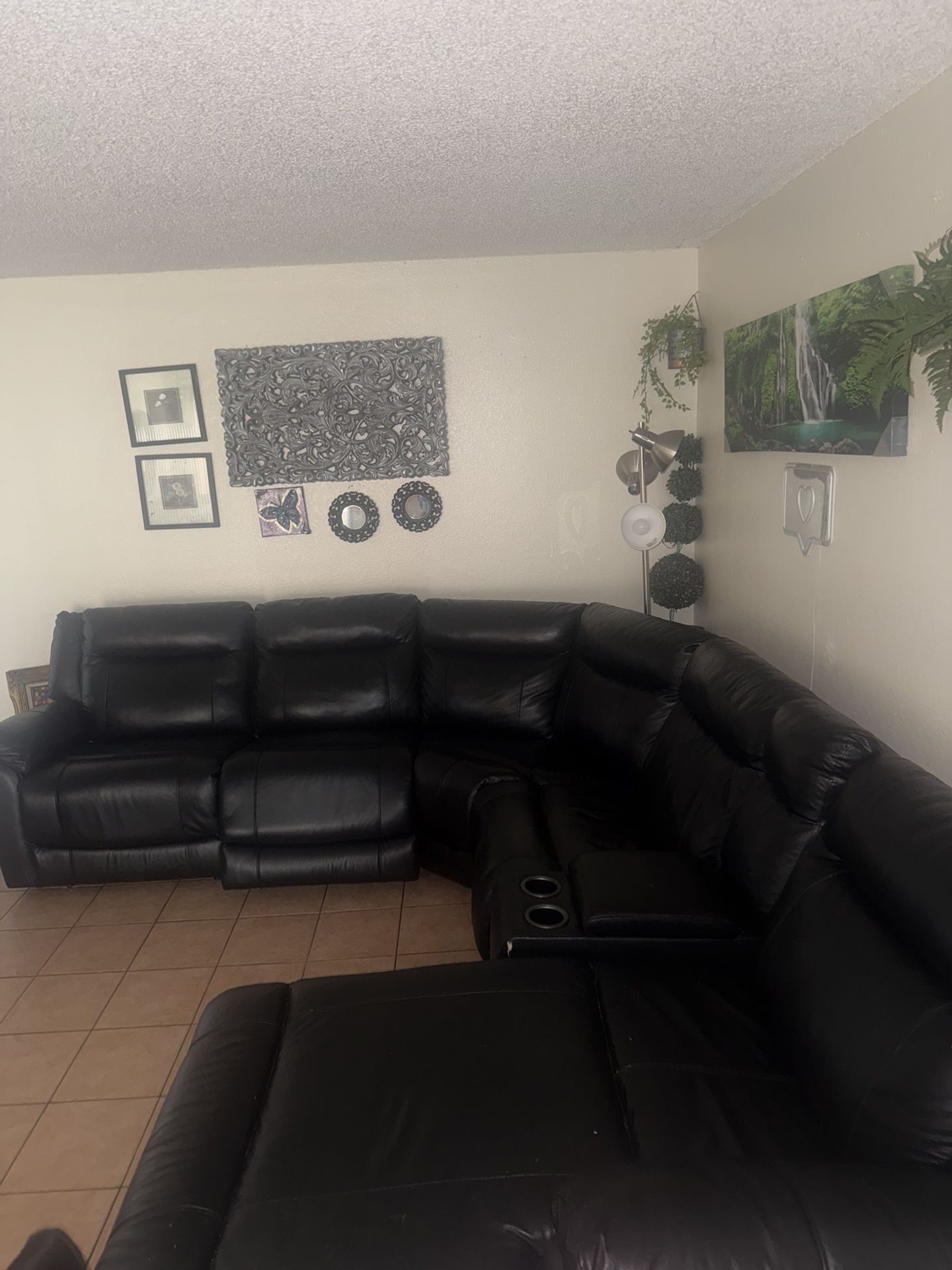New Leather Couch