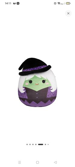 Squishmallow Halloween Witch Plush Pail
