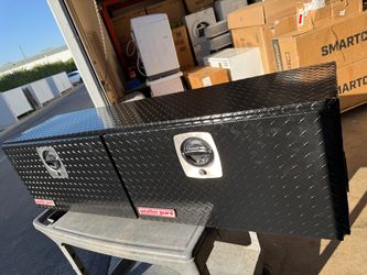 WEATHER GUARD 365-5-02 Super Hi-Side Truck Tool Box — Gloss Black Aluminum