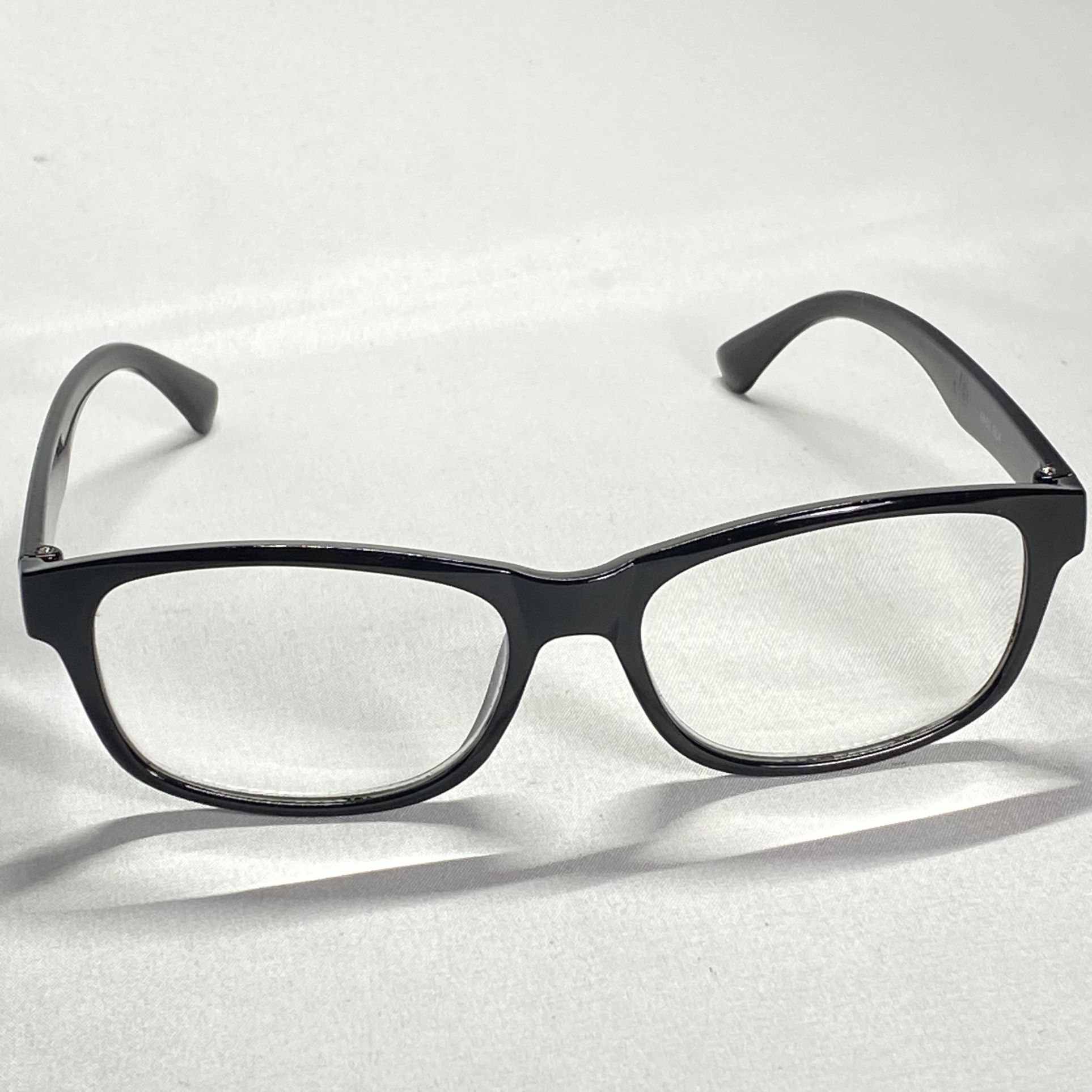 Reading Glasses  Frame Full Rim Women Near Sided Black + 3.25 Used