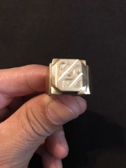 18k gold plated ring