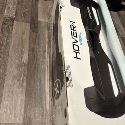 Hover-1 Rebel Hoverboard for Teens, LED Headlights, 6 mph Max Speed, Black