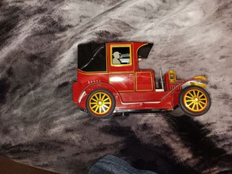 Vintage tin toy car
