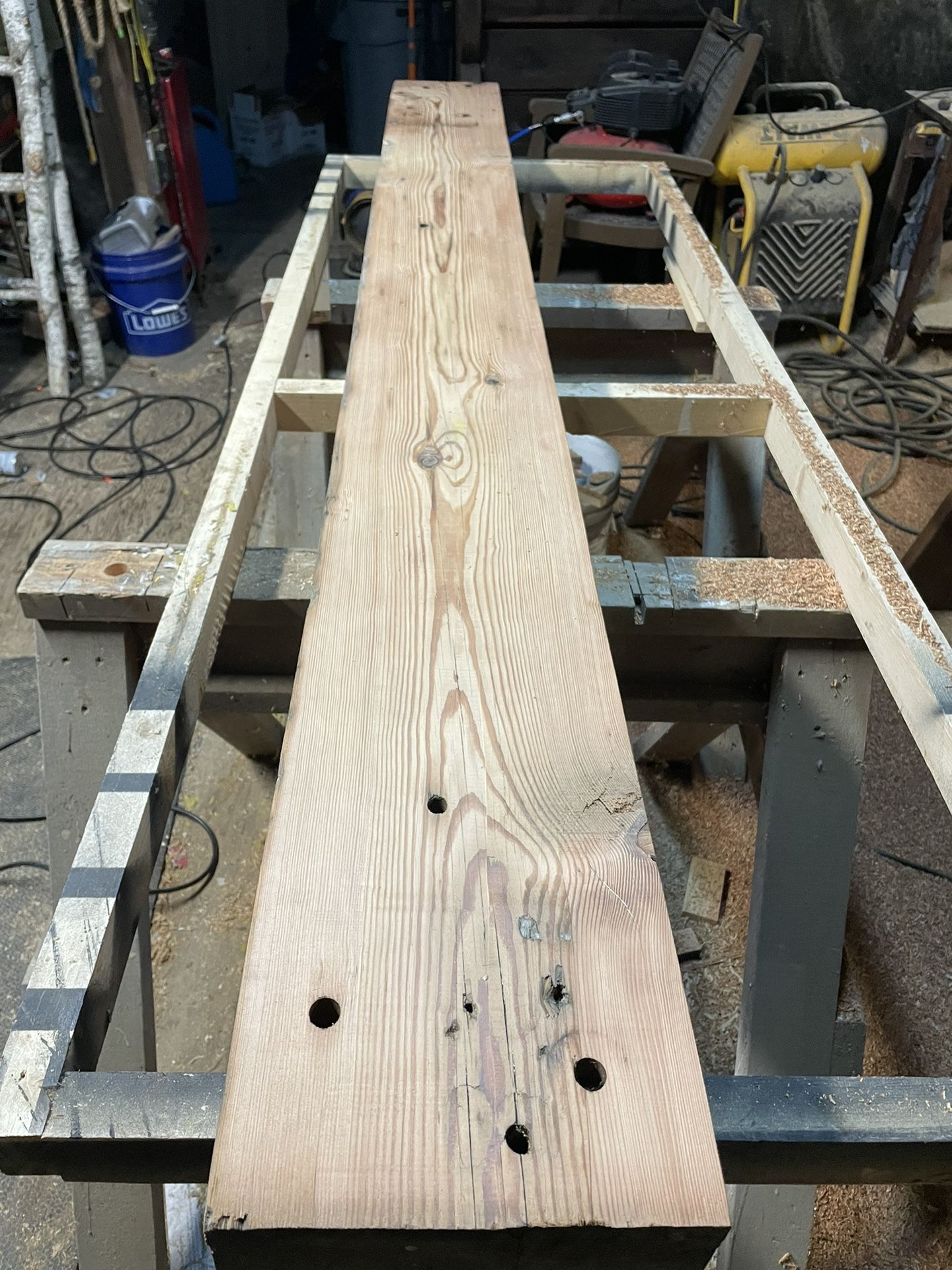 Old Reclaimed Barn Beams.