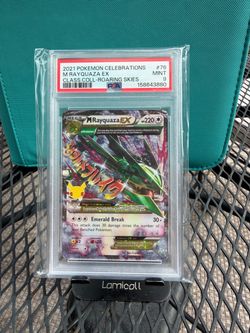 PSA 9 M Rayquaza EX 76/108 Pokemon Celebrations