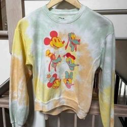 Disney Tie Dye Sweatshirt