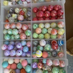 One Box Large Beads /for Beaded Pen And Craft 