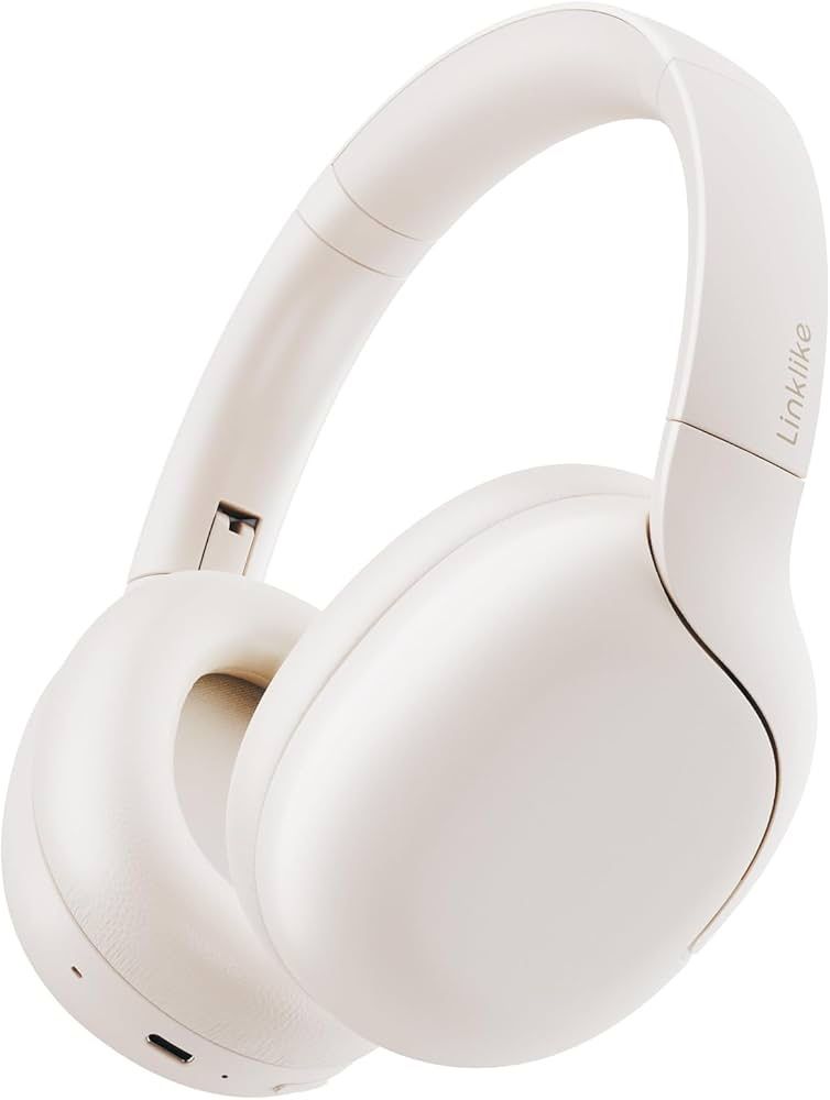 50dB Noise Cancelling Bluetooth Headphones with Microphone