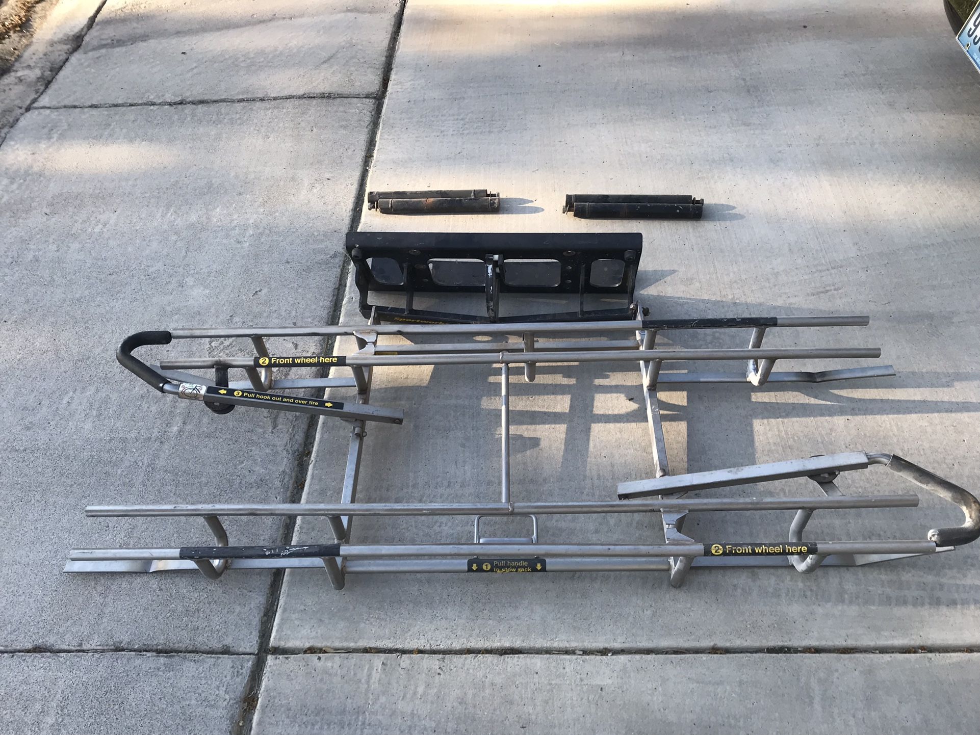 Front Bumper Bike Rack
