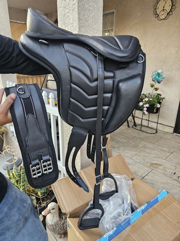 Leather Horse Saddle